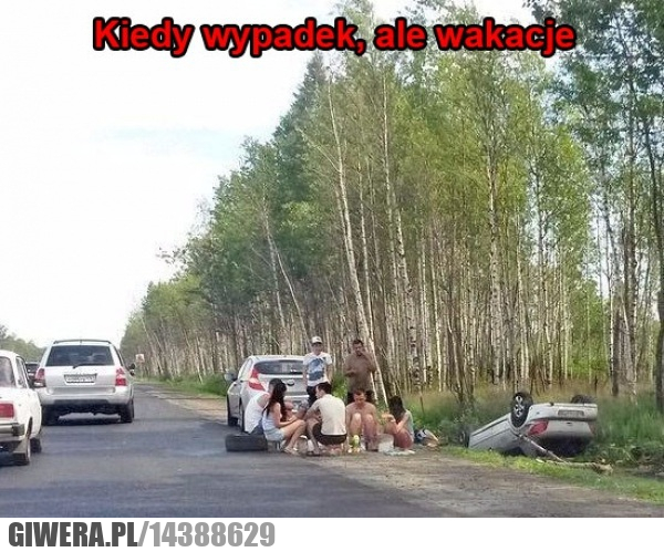 Wakacje,wypadek