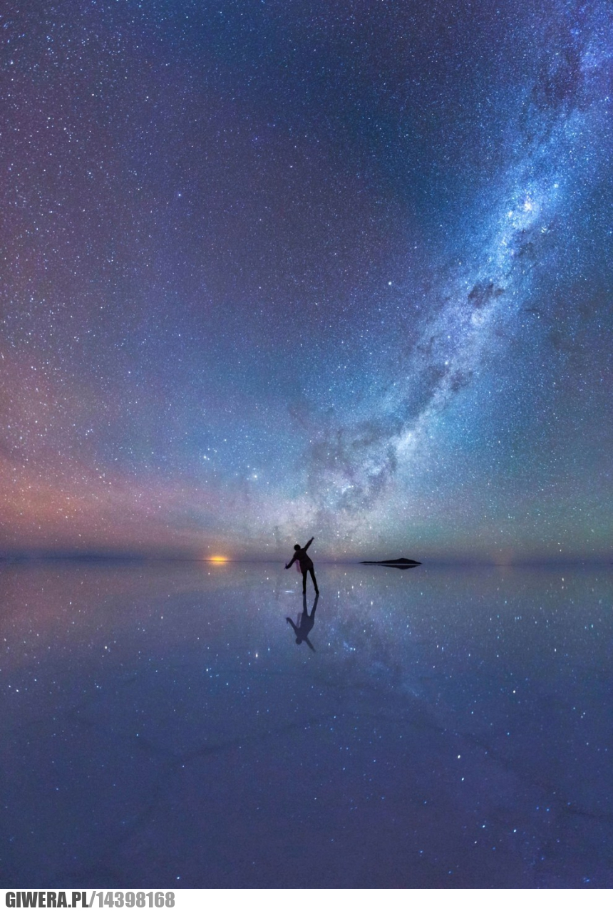 Xiaohua Zhao,The Mirrored Night Sky,pustynia solna,Earthporn,Boliwia