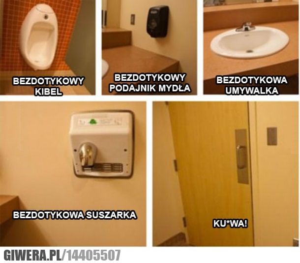 Toaleta,Drzwi,Bezdotykowe