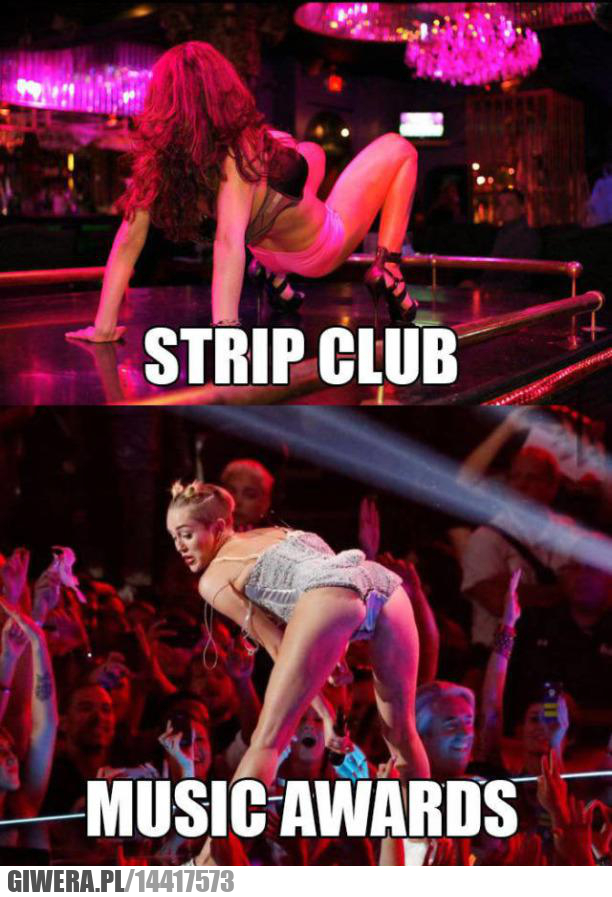 Znajdź różnicę,striptiz,Miley Cyrus