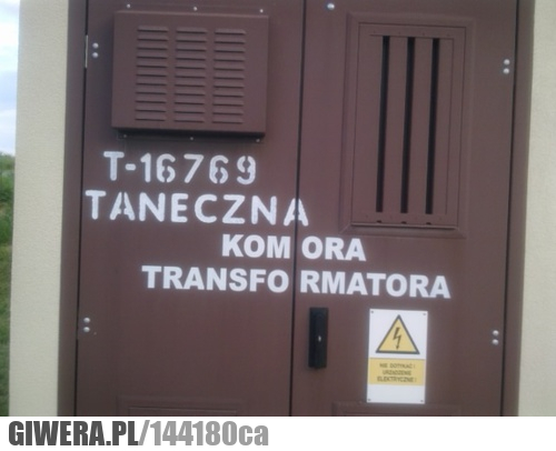 Taneczna komora,transformator