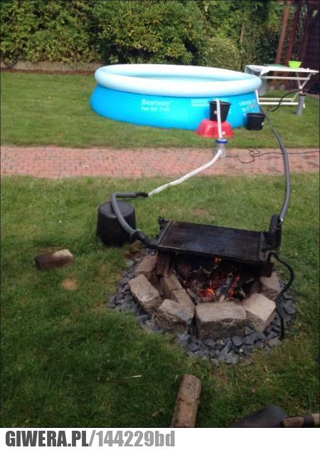 Podgrzewany basen,grill