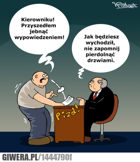 wypowiedzenie, pracownik, robotnik, kierownik