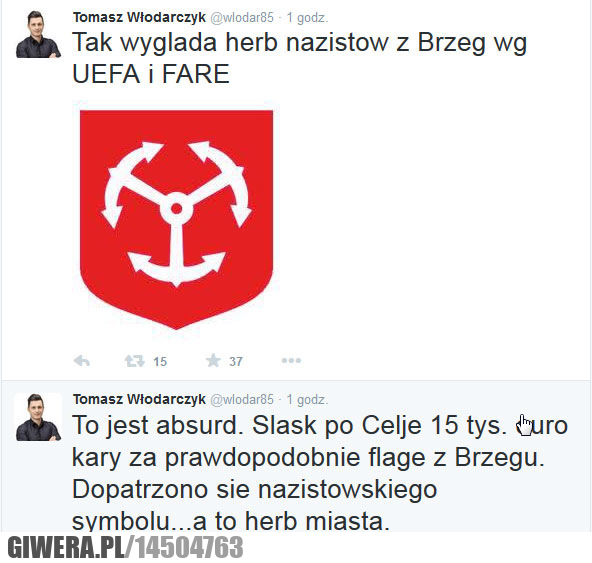 Uefa,Fare,Śląsk Wrocław,Brzeg,herb