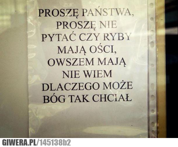 ości,ryby