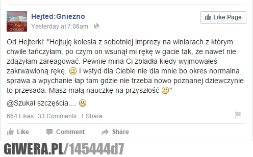 Krwawy palec,impreza