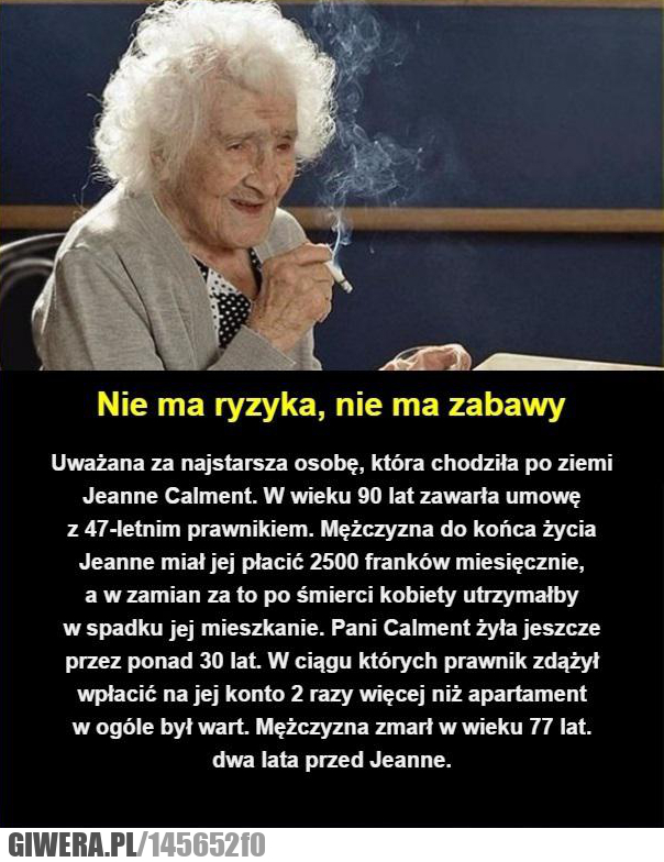 zaryzykował