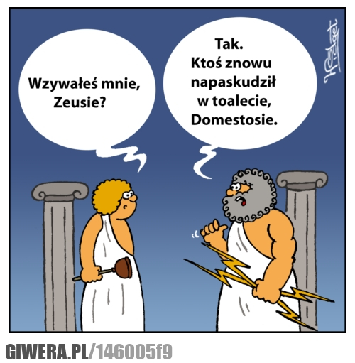 Domestos, bogowie, Zeus