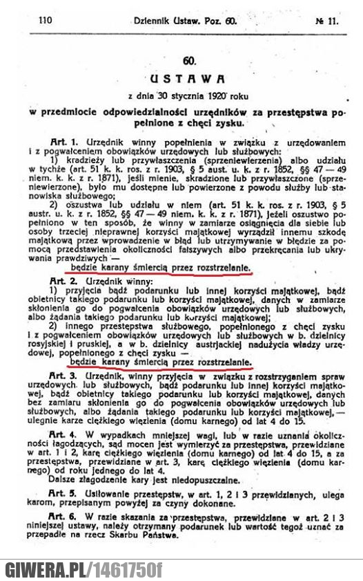 A za nie dotrzymanie obietnic wyborczych przez urzędników ....