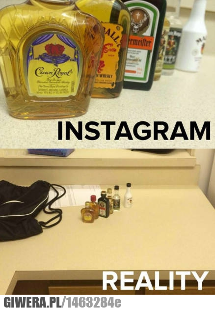 Instagram,rzeczywistość