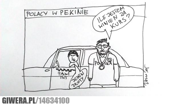 Paweł Fajdek,złoty medal,Pekin,Taxi