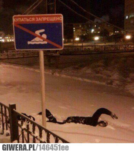 Zakaz pływania