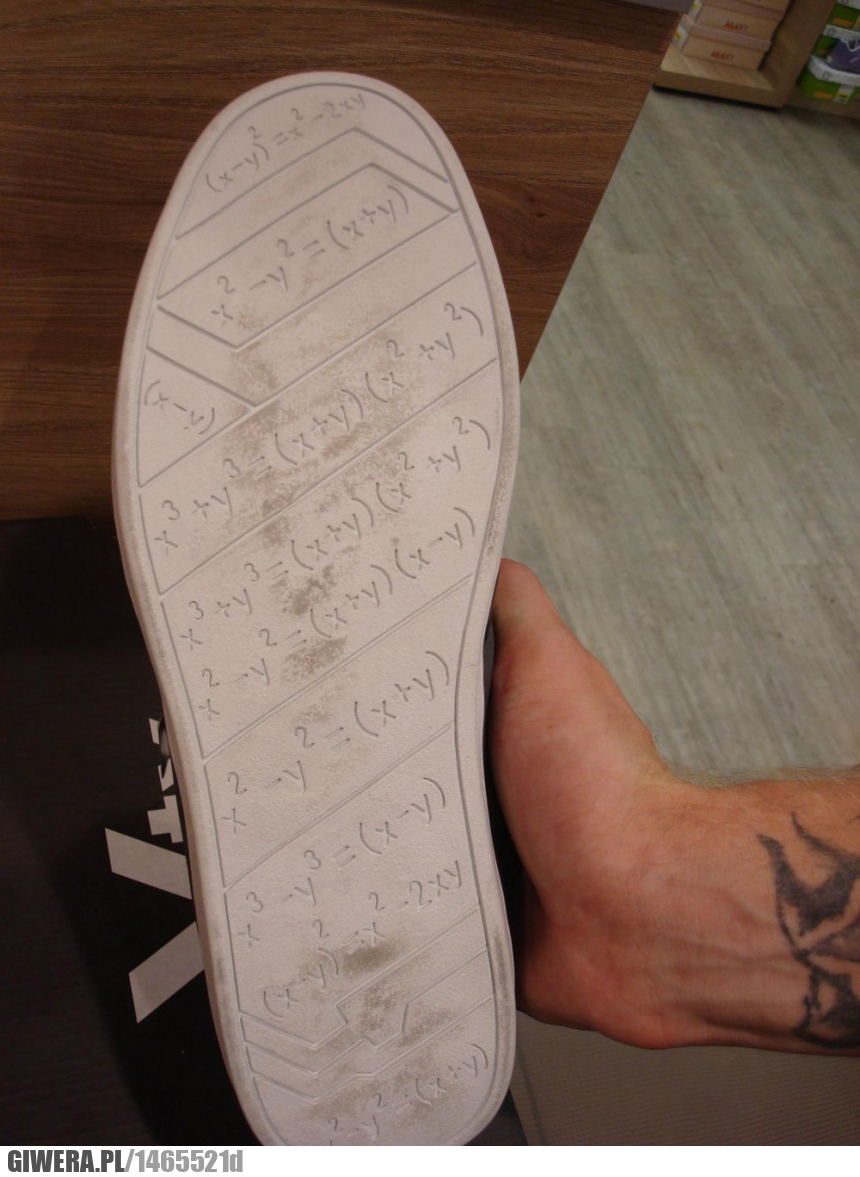Buty,matematyka,matematyków