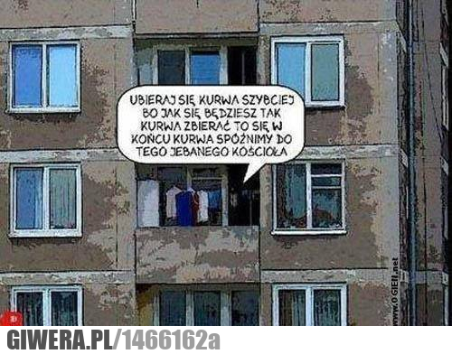 Niedzielny poranek,kościół