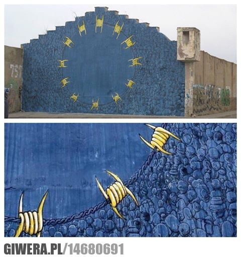 Mural,granica