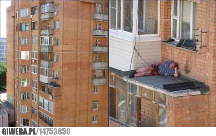 Praca,odpoczynek,dach,