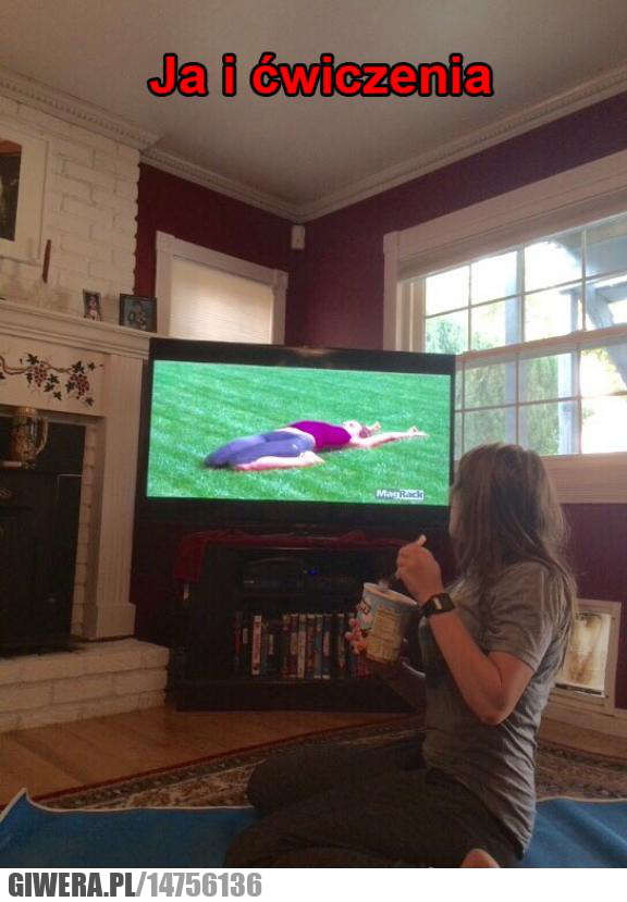 ćwiczenia,lody,joga