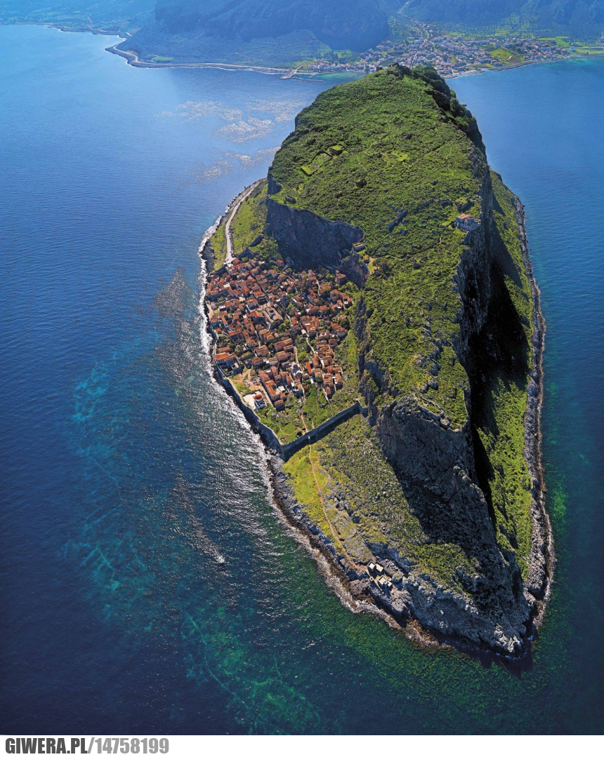 Monemwasia,Grecja,Peloponez,Półwysep Peloponeski,Earthporn