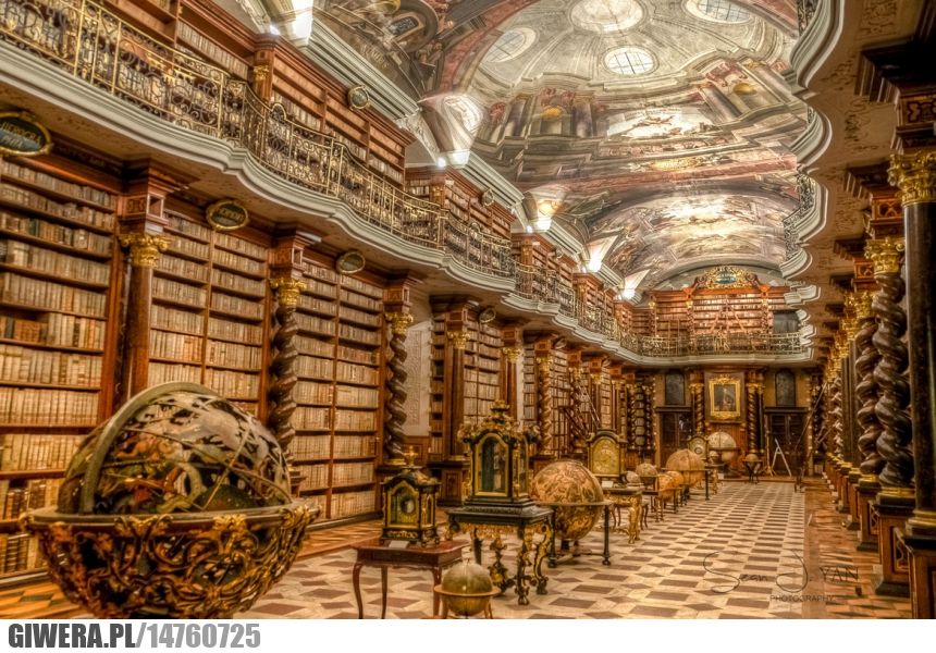 Biblioteka,Czechy,książki