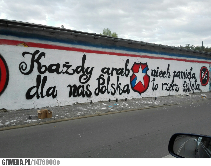 Kraków,Graffiti, Wisła Kraków,Polska