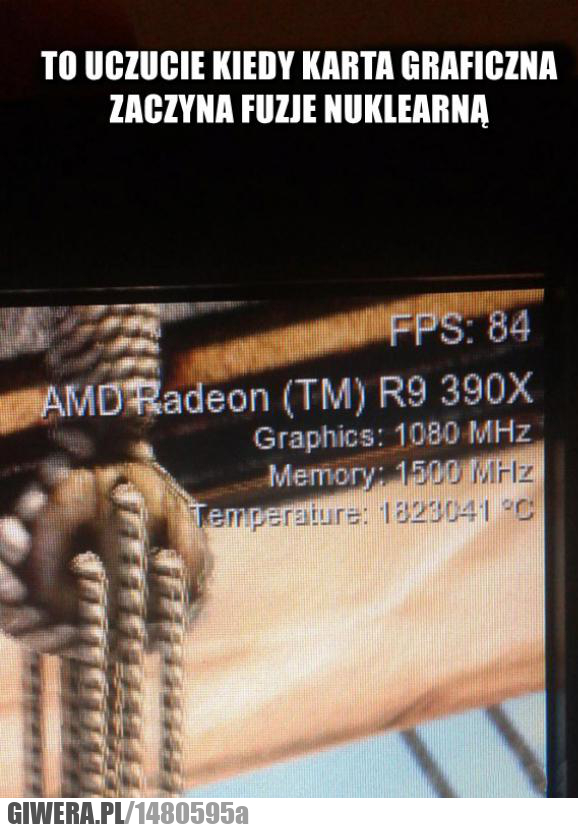 Karta graficzna,temperatura