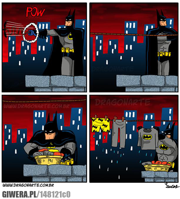 Batman,pranie