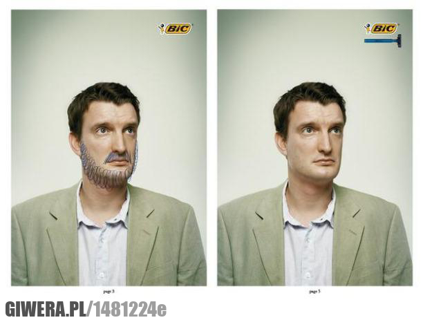 Długopis,maszynka do golenia,Bic