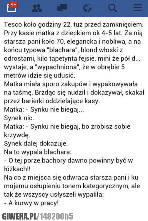 Babcia,Riposta,blachara