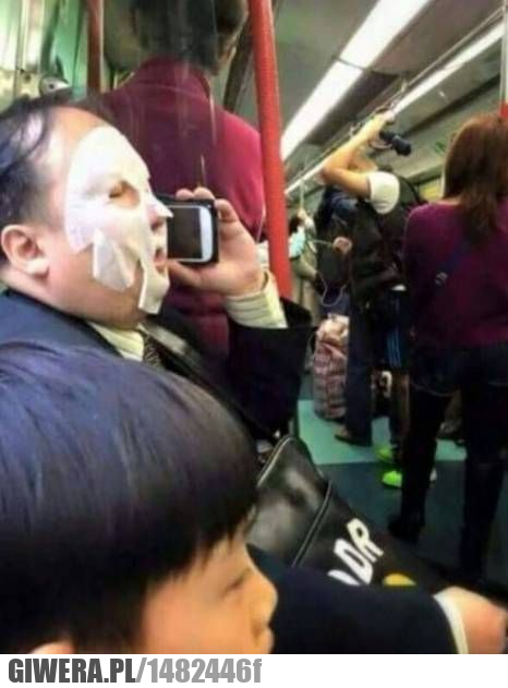 Metro,wtf,maseczka