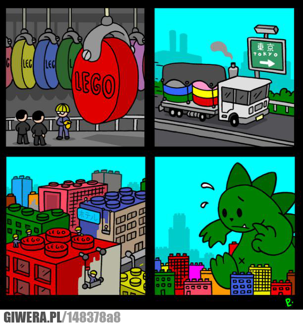 Lego,Godzilla