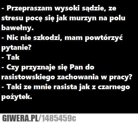 Rasizm,Dowcip,Murzyn
