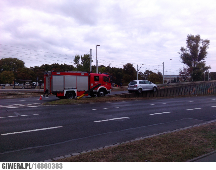 Wrocław,kobieta za kierownicą,Most