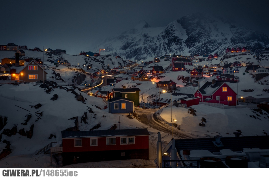 Grenlandia,Earthporn,Zima