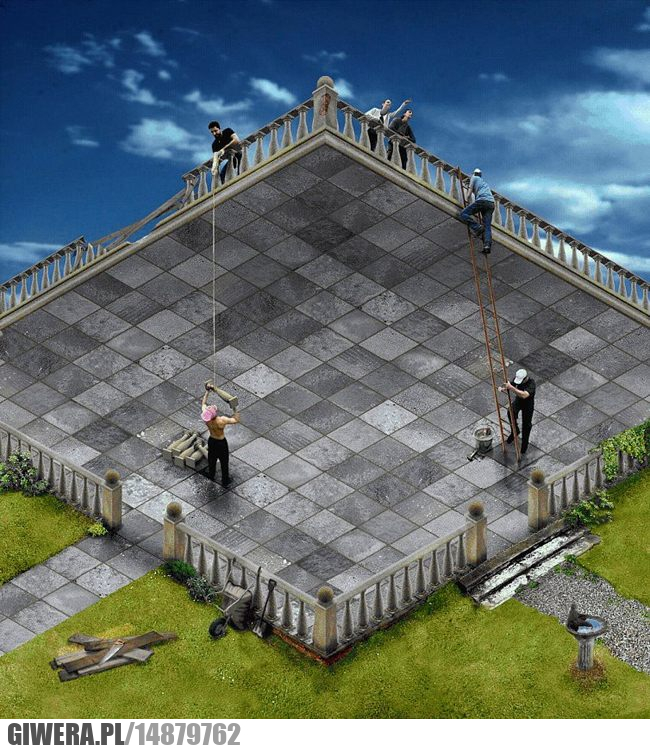 Iluzja, Góra, Dół