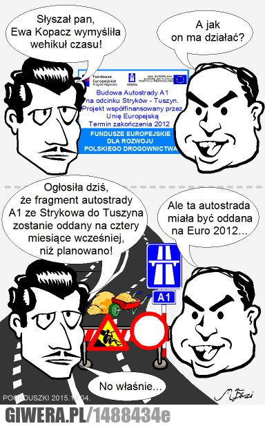 Wehikuł Czasu,Ewa Kopacz,Autostrada