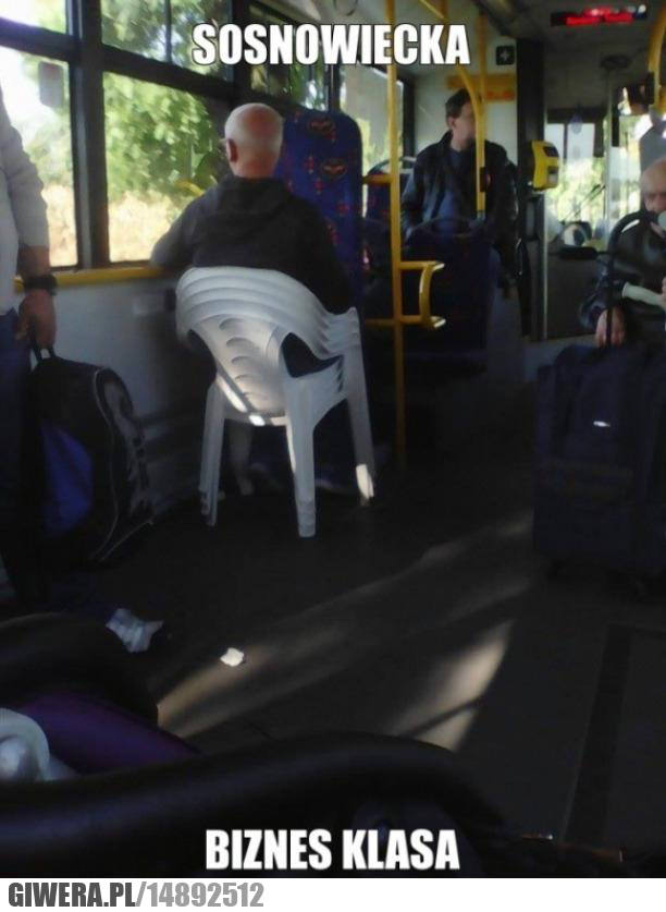 Sosnowiec,autobus,biznes klasa