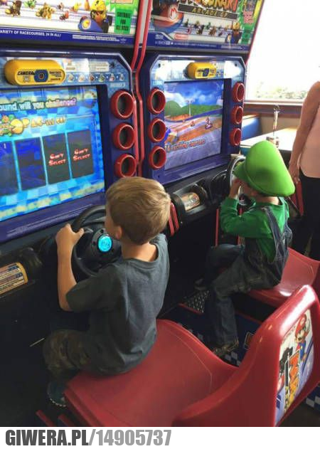 Mario,Luigi,Gra,Automat do gier