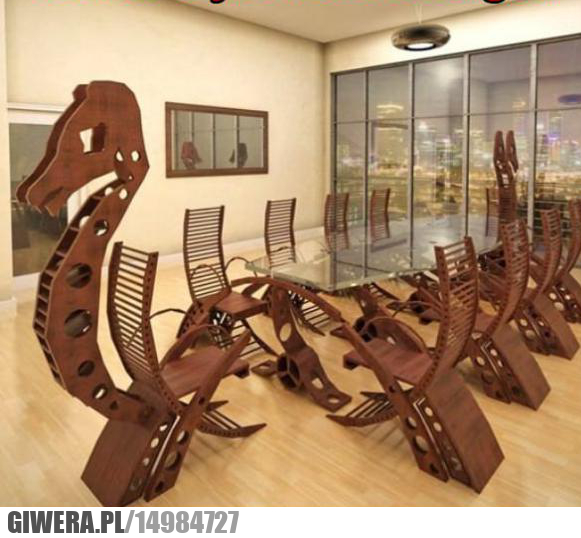 Stół,Łódź Wikingów