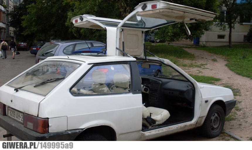Łada DeLorean,Drzwi
