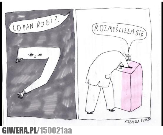 Rozmyśliłem się,wybory,głosowanie