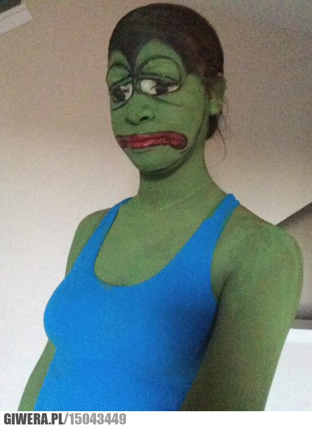Pepe,żaba,smutna żaba,Cosplay