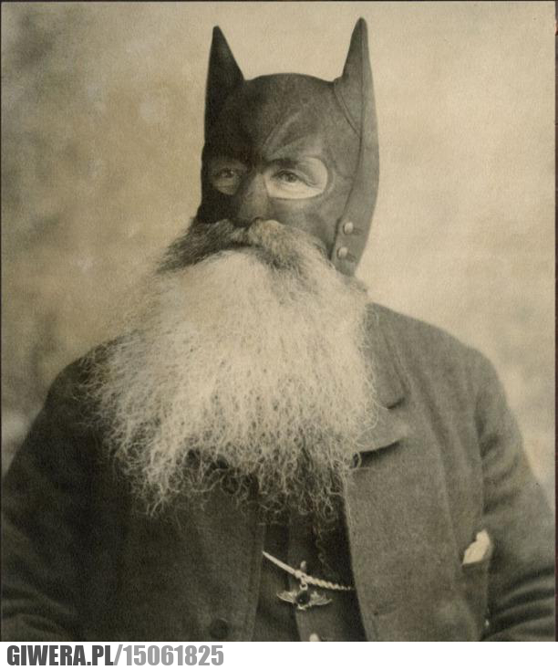 Batman,dziadek,broda