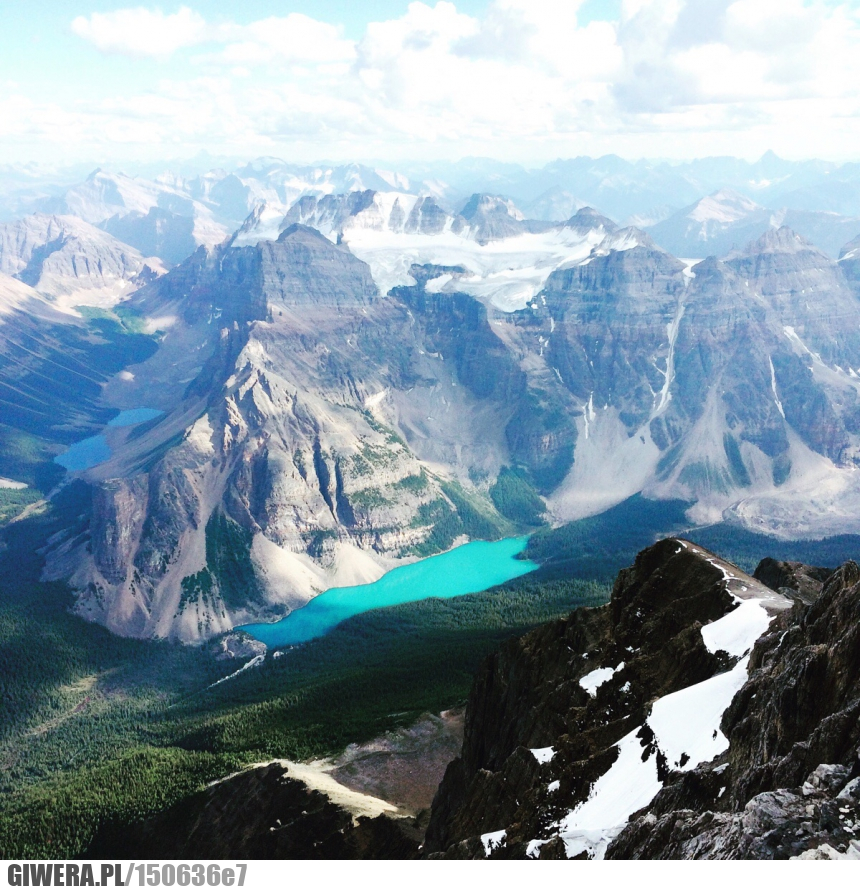 Jezioro Moraine,Kanada,Earthporn
