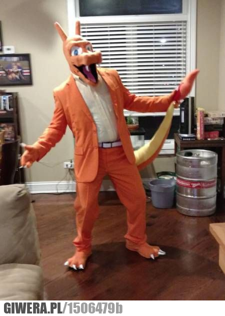 Charizard,Pokemon,Halloween,Przebranie,Cosplay