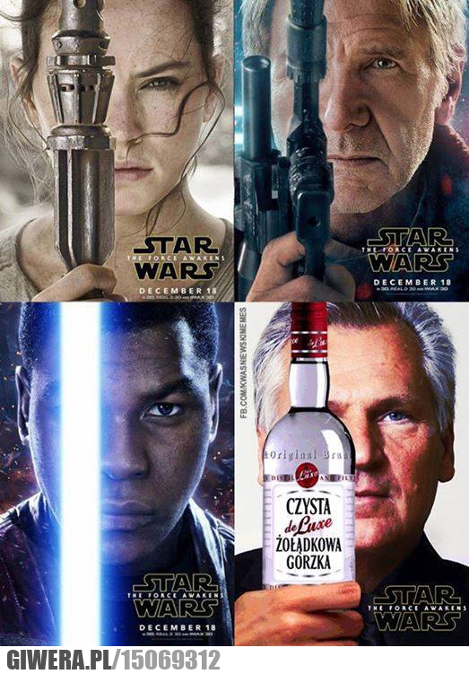 Star Wars,wódka,Kwaśniewski