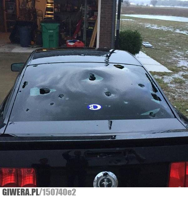 Efekt gradobicia,Grad