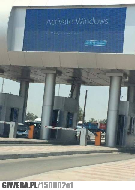 Aktywacja Windowsa.telebim