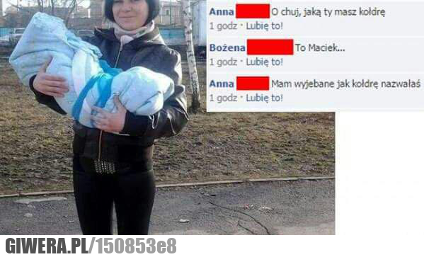 Patologia,kołdra,dziecko