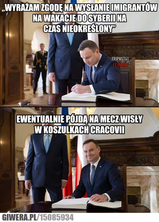 Duda,Imigranci,Syberia,Wisła,Cracovia