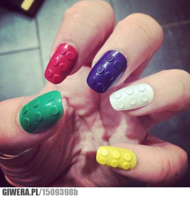 Lego,Paznokcie
